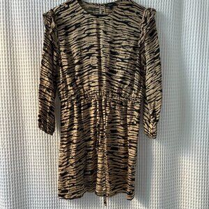 Rails medium animal-print Ora minidress going out date night coquette whimsigoth